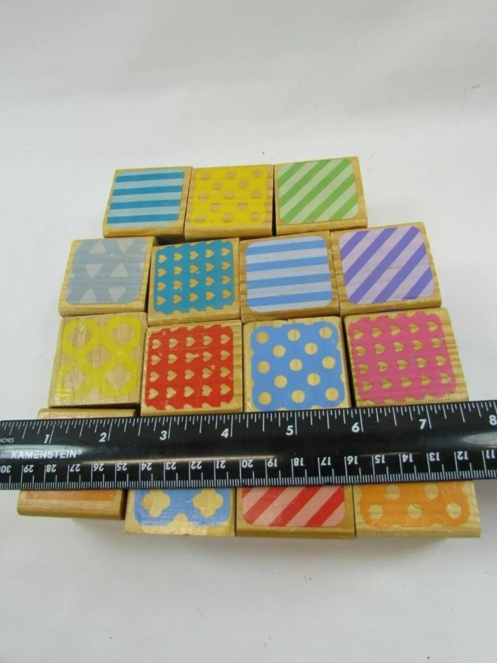 15 WOOD Blocks Garanimals Animals 32245 Toy Block Building Shapes